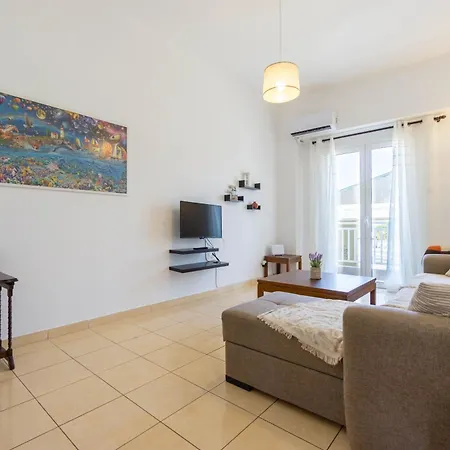 דירה Spacious Seaview In הרקליון